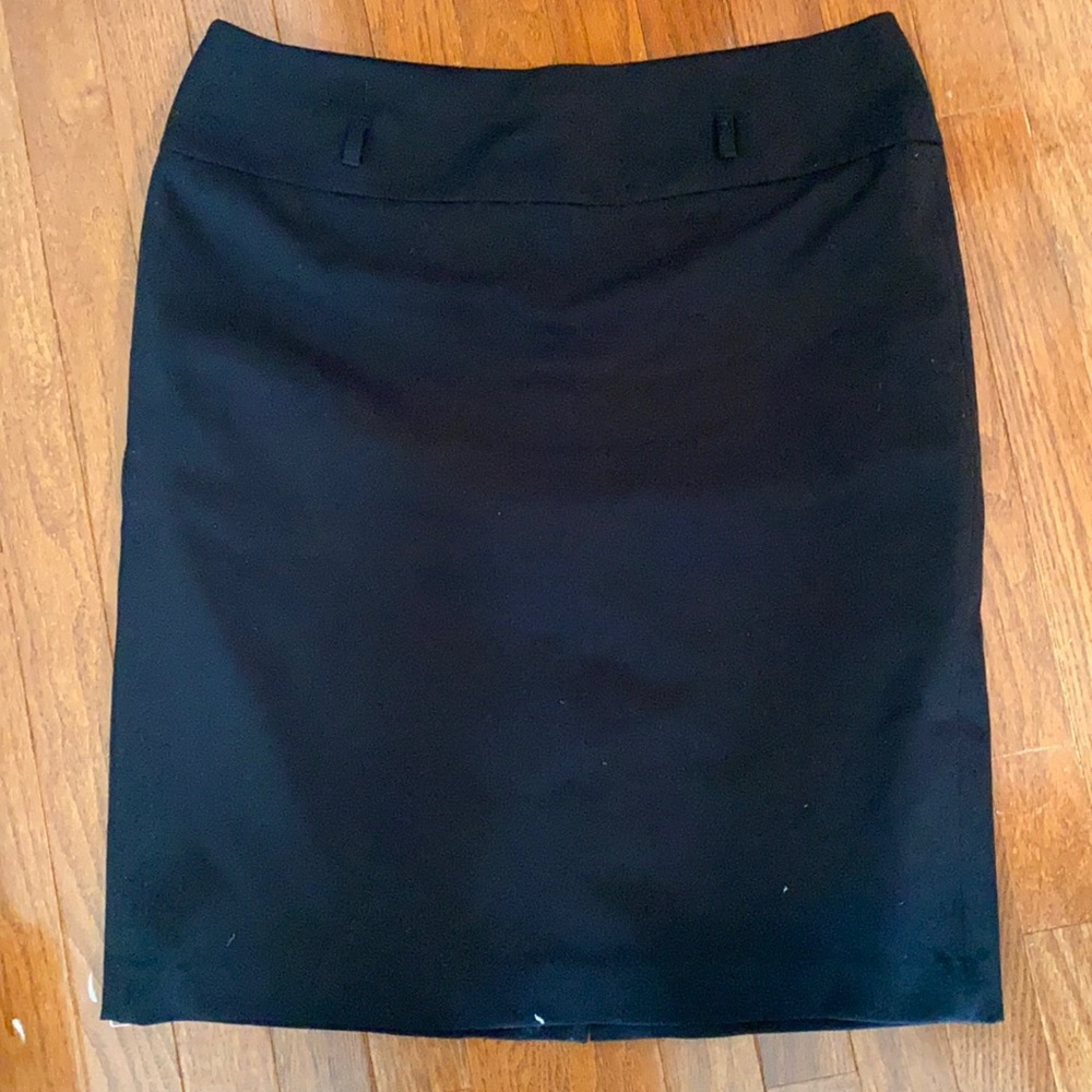Black pencil skirt size 14